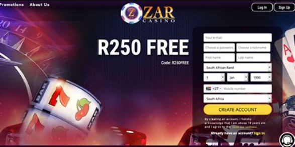 casino zar