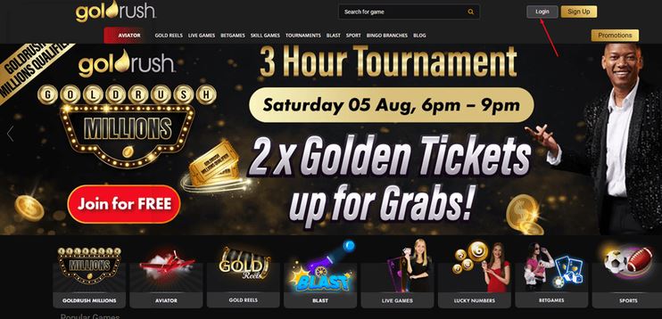 goldrush casino online